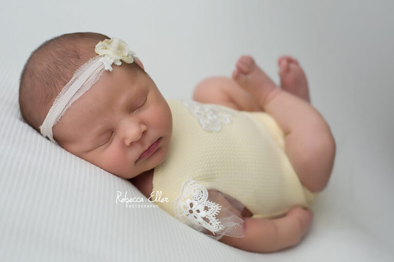 baby yellow romper